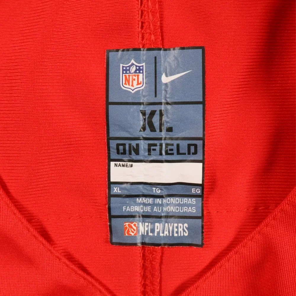 Nike Travis Kelce #87 Kansas City Chiefs Red NFL On-Field Jersey Men XL Football